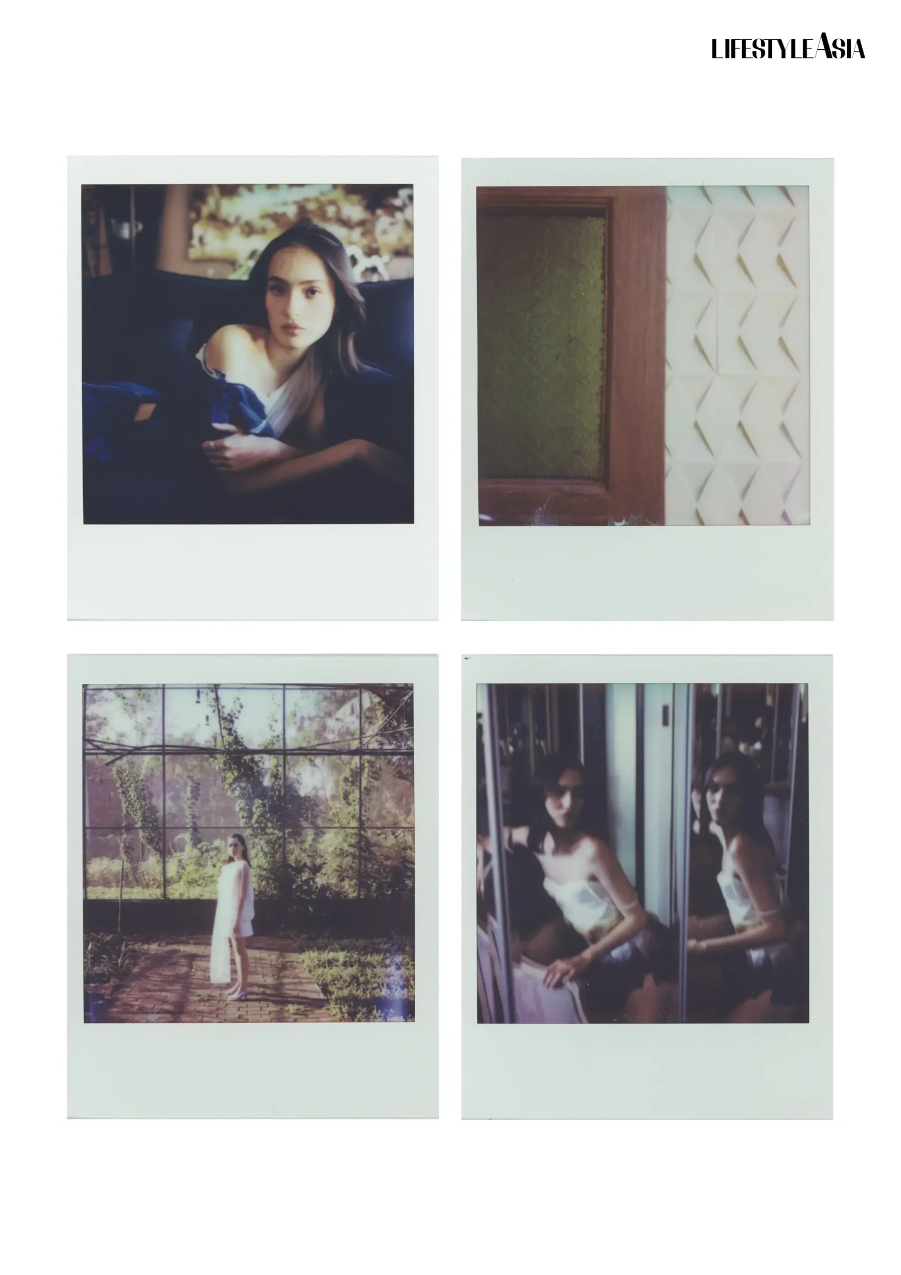 Polaroids of Siobhan Moylan by Christian Tantoco
