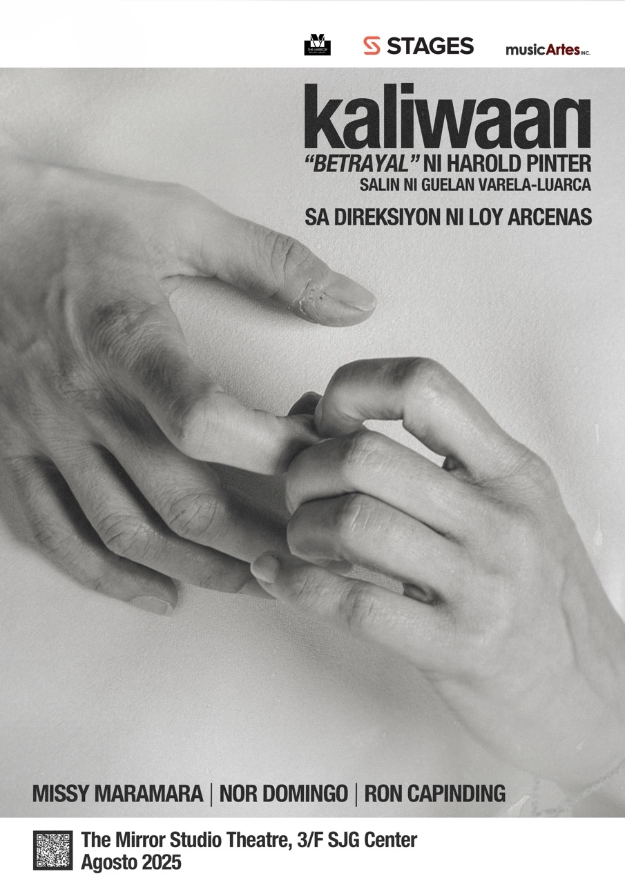 Official poster of the Filipino production Kaliwaan, August 2025