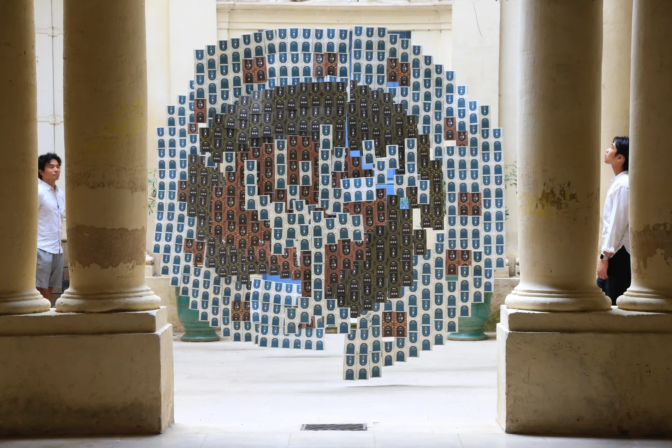 WTA's installation at the Festival Des Architectures Vives 2025