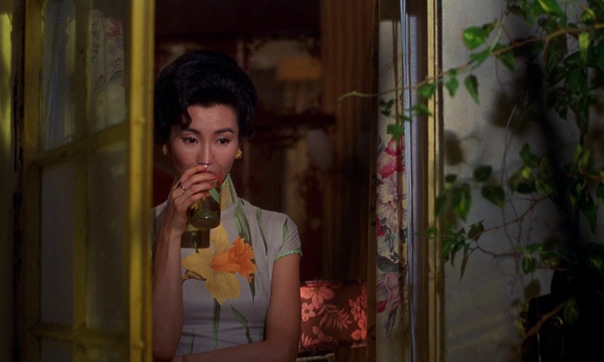 "In the Mood for Love" places frames within each frame, creating a sense of suffocation and isolation that echoes the characters's internal struggles
