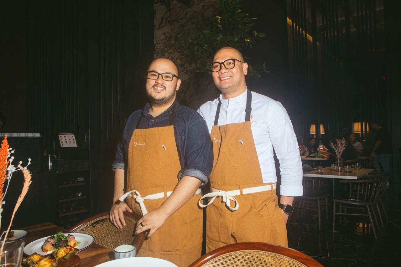Chef Sonny Mariano and Chef Nouel Catis