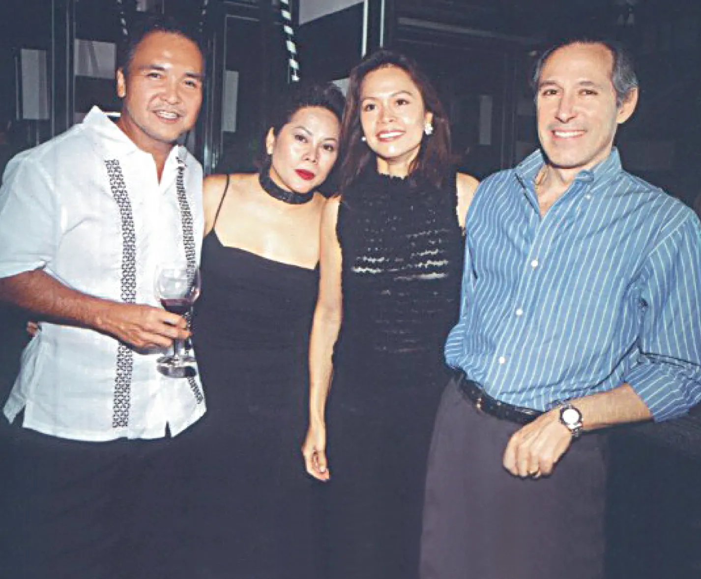 Yong Nieva, Ivy Almario, Gina and Pedro Roxas