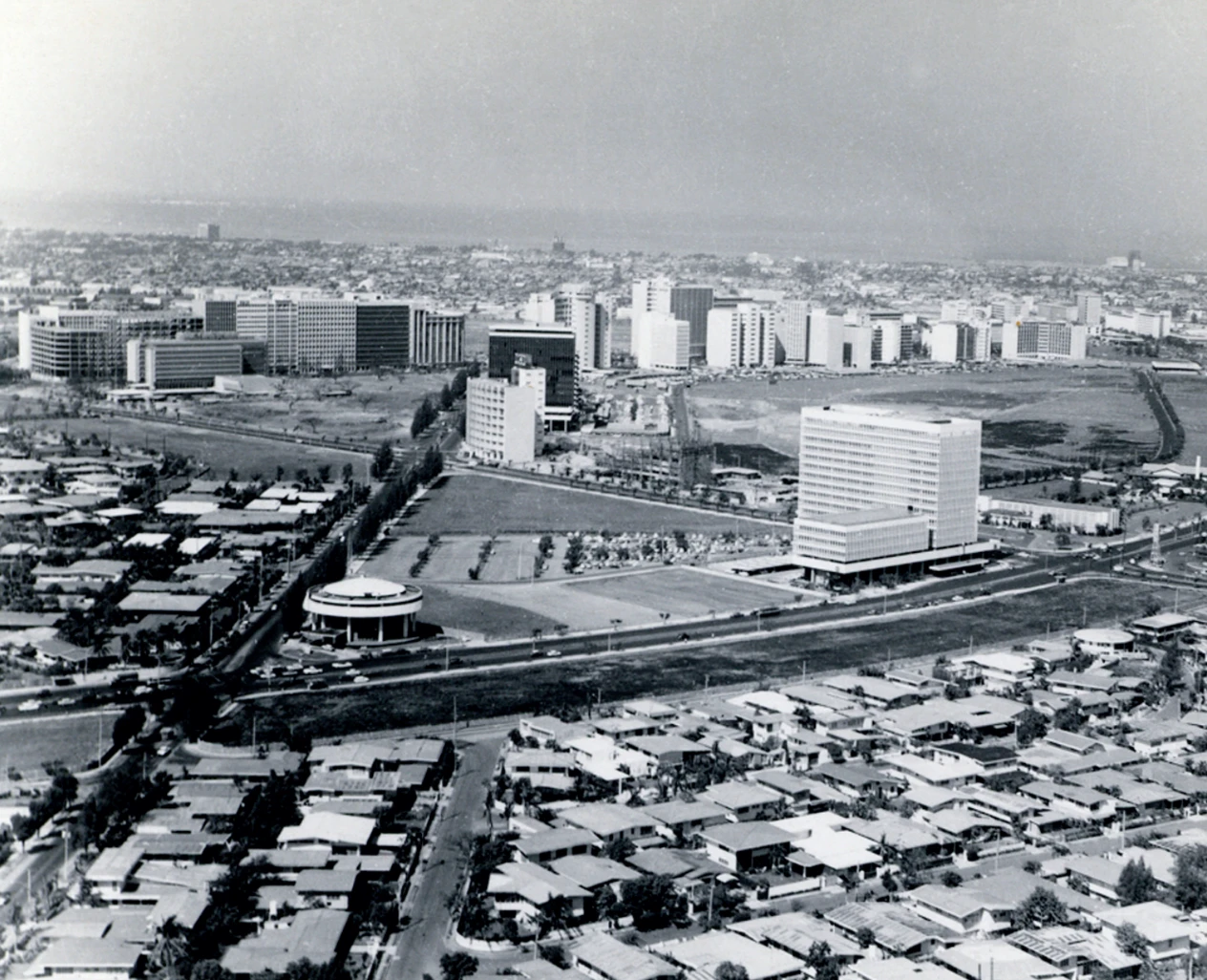 Ayala Triangle Makati in 1975