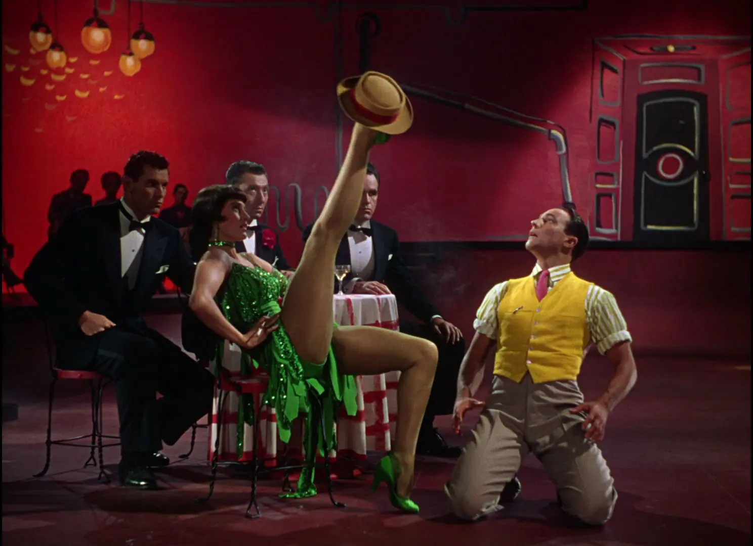 Cyd Charisse and Gene Kelly in "The Broadway Melody" ballet in "Singin' in the Rain" - Rainy Season films