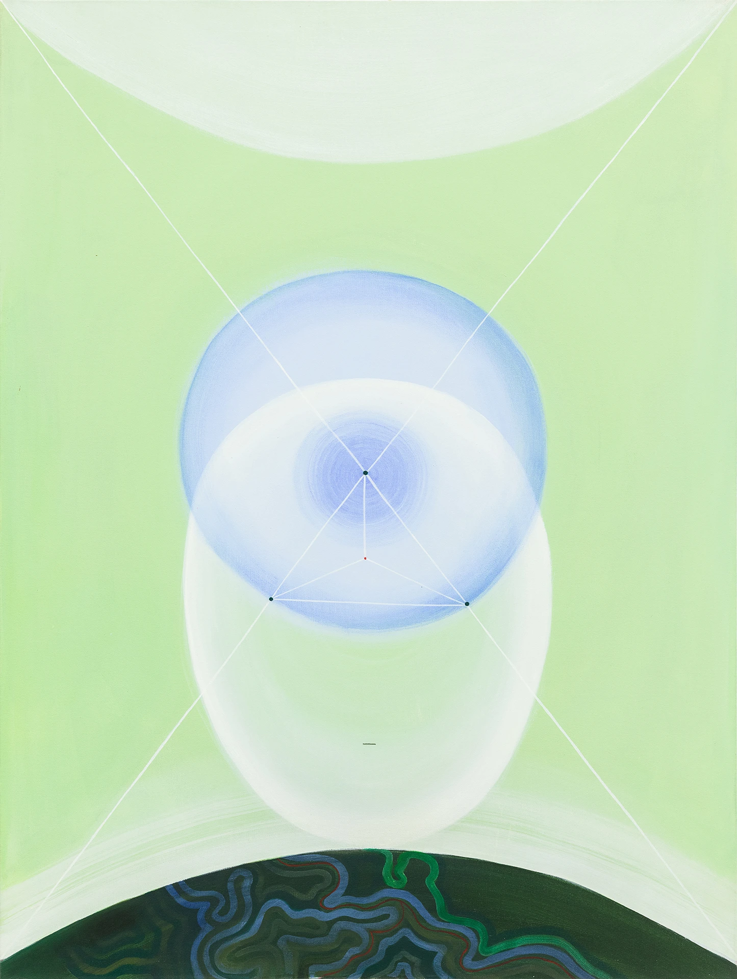 "Cosmic Head C" (2017) by Emily Cheng