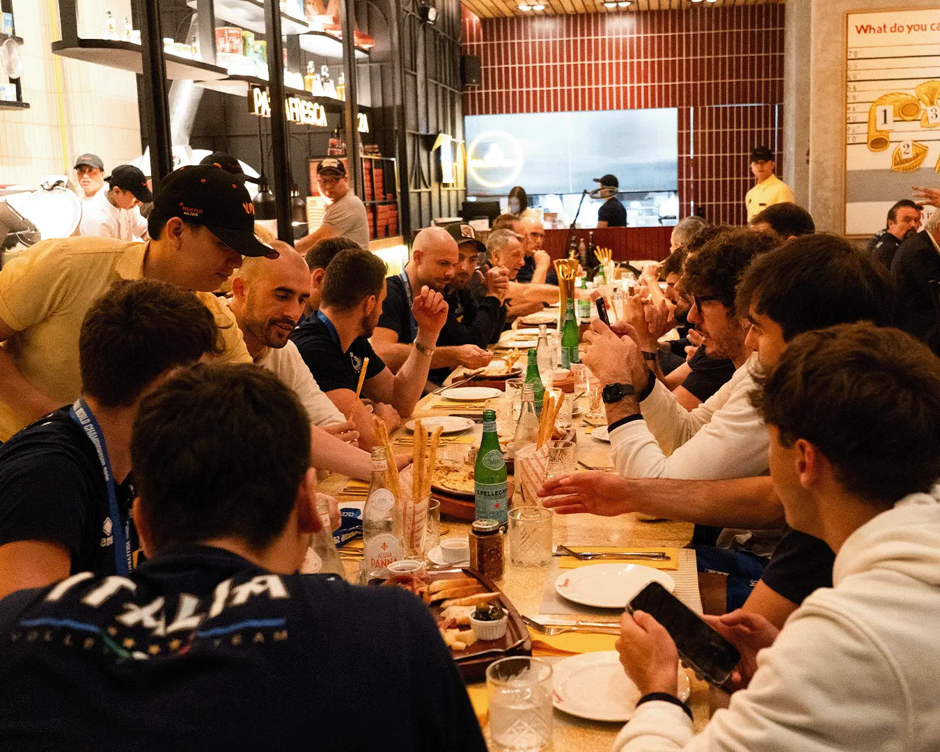 A MANO Team Italy Celebration