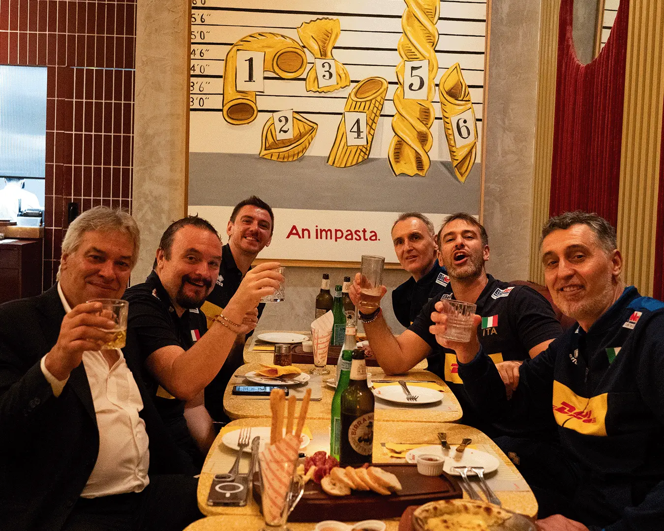 A MANO Team Italy Celebration