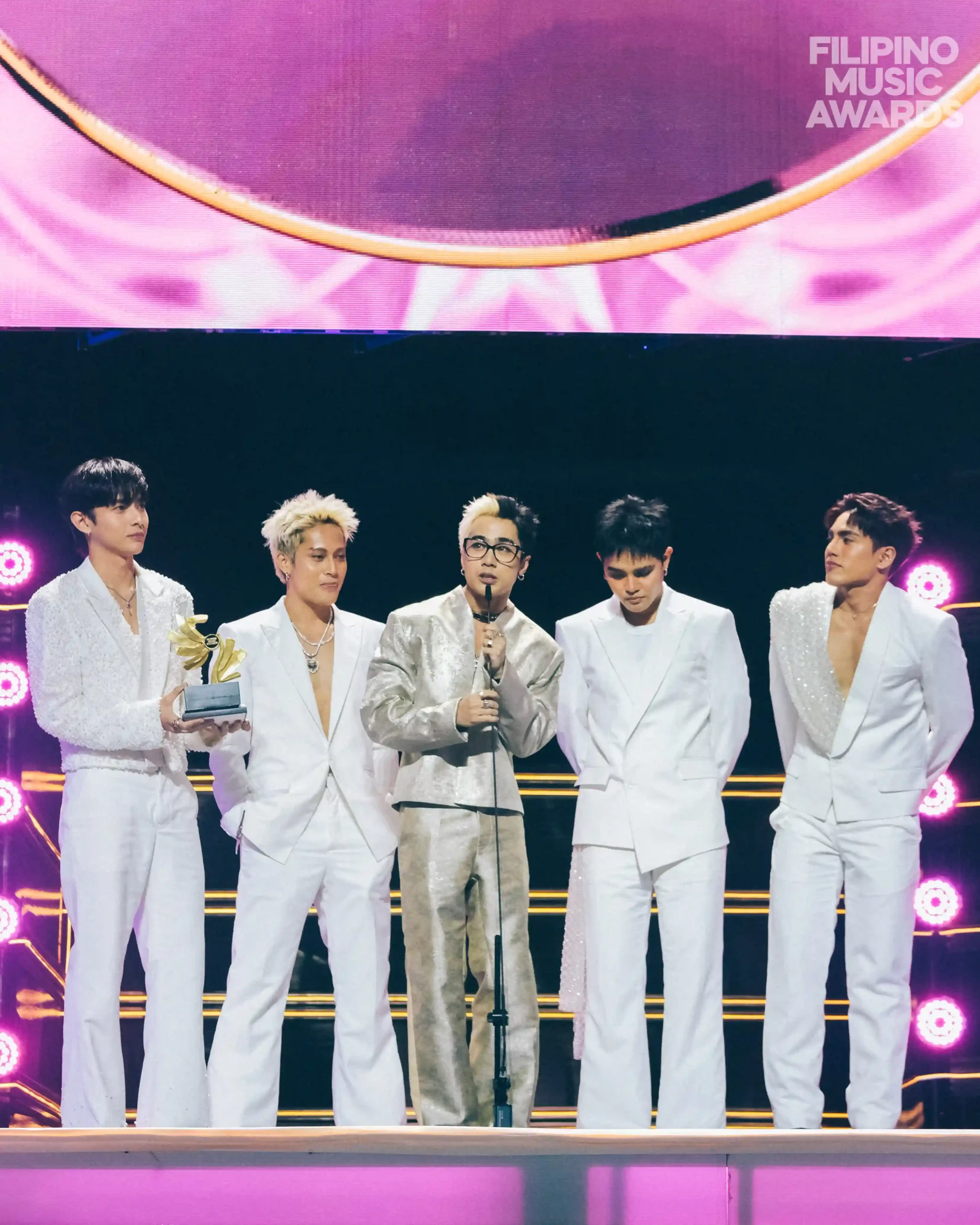 SB19 took home the most Filipino Music Awards, with a total of six trophies