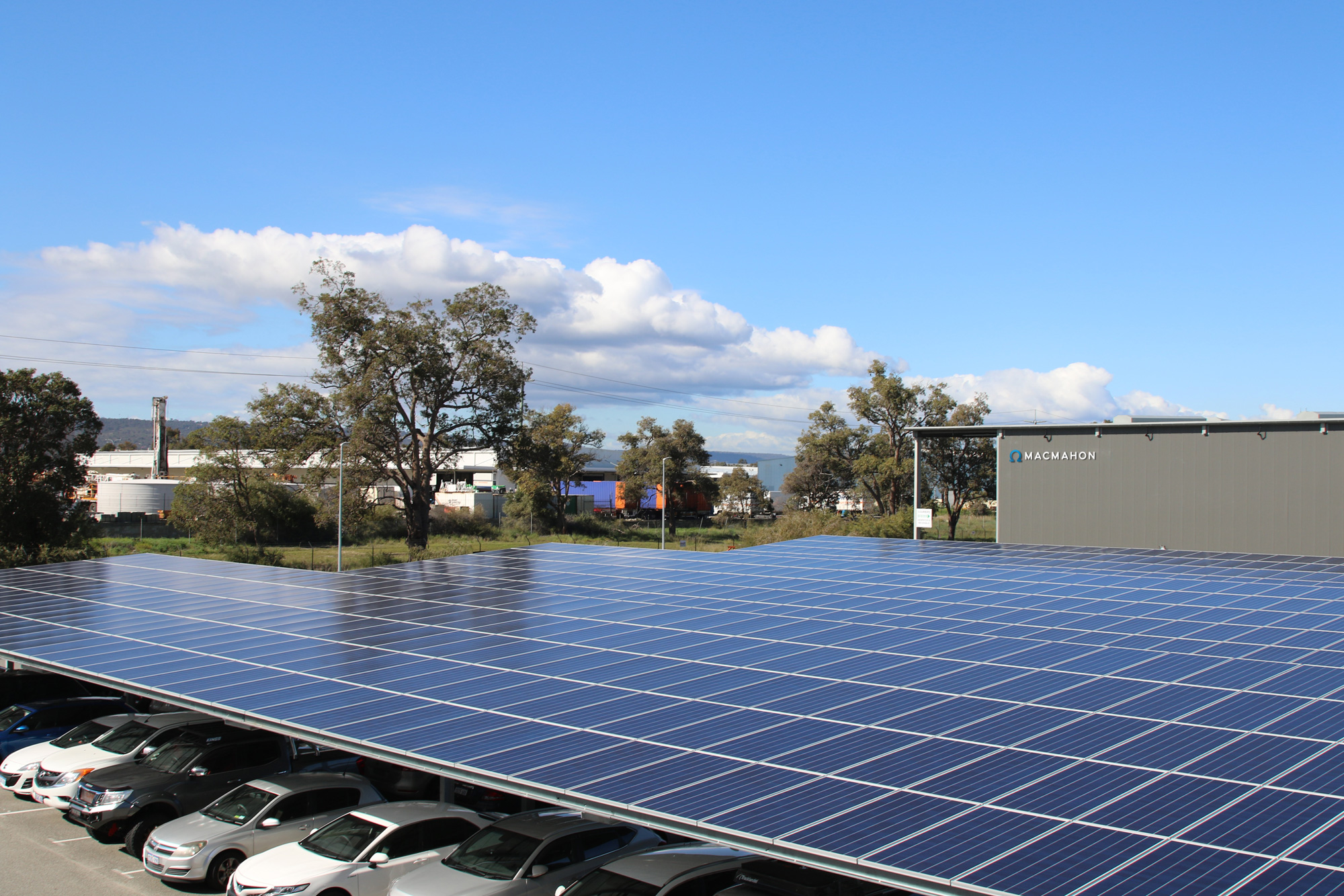 Macmahon Solar Panels Perth head office