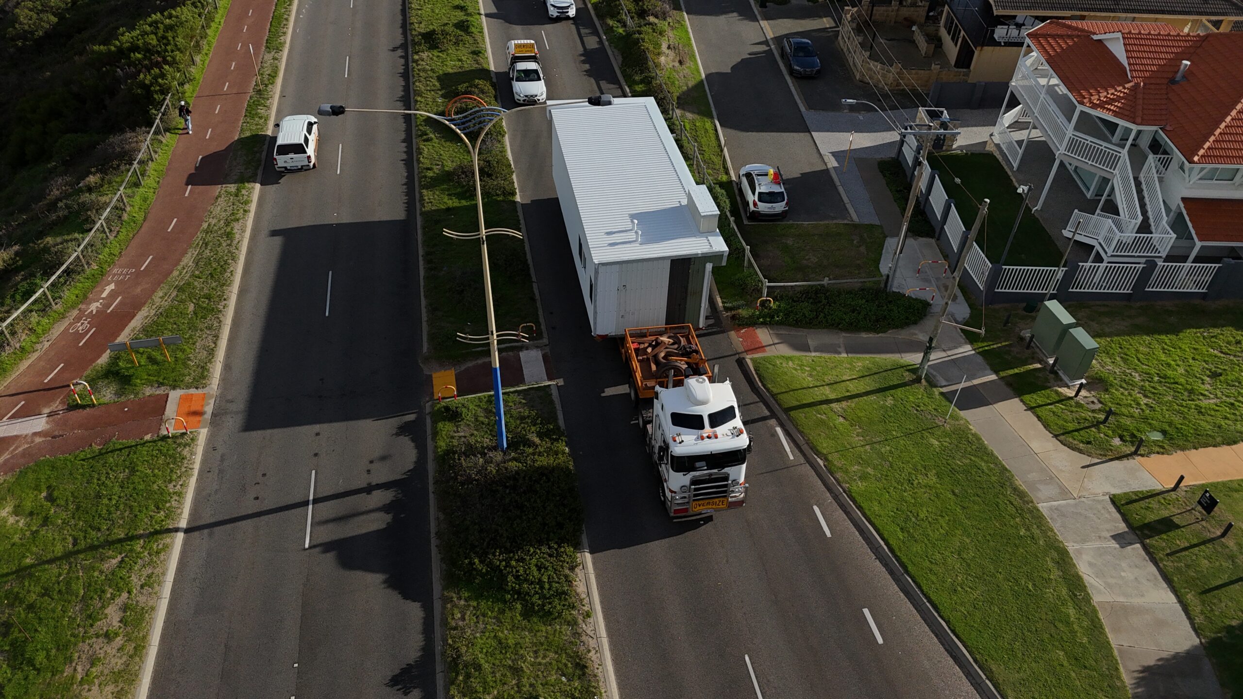 Modular Home Delivery