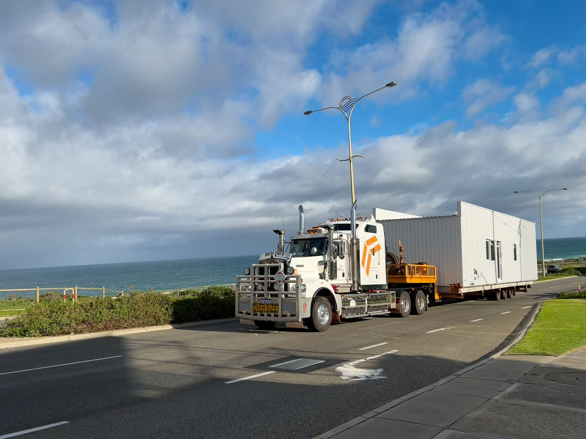Modular Home Delivery