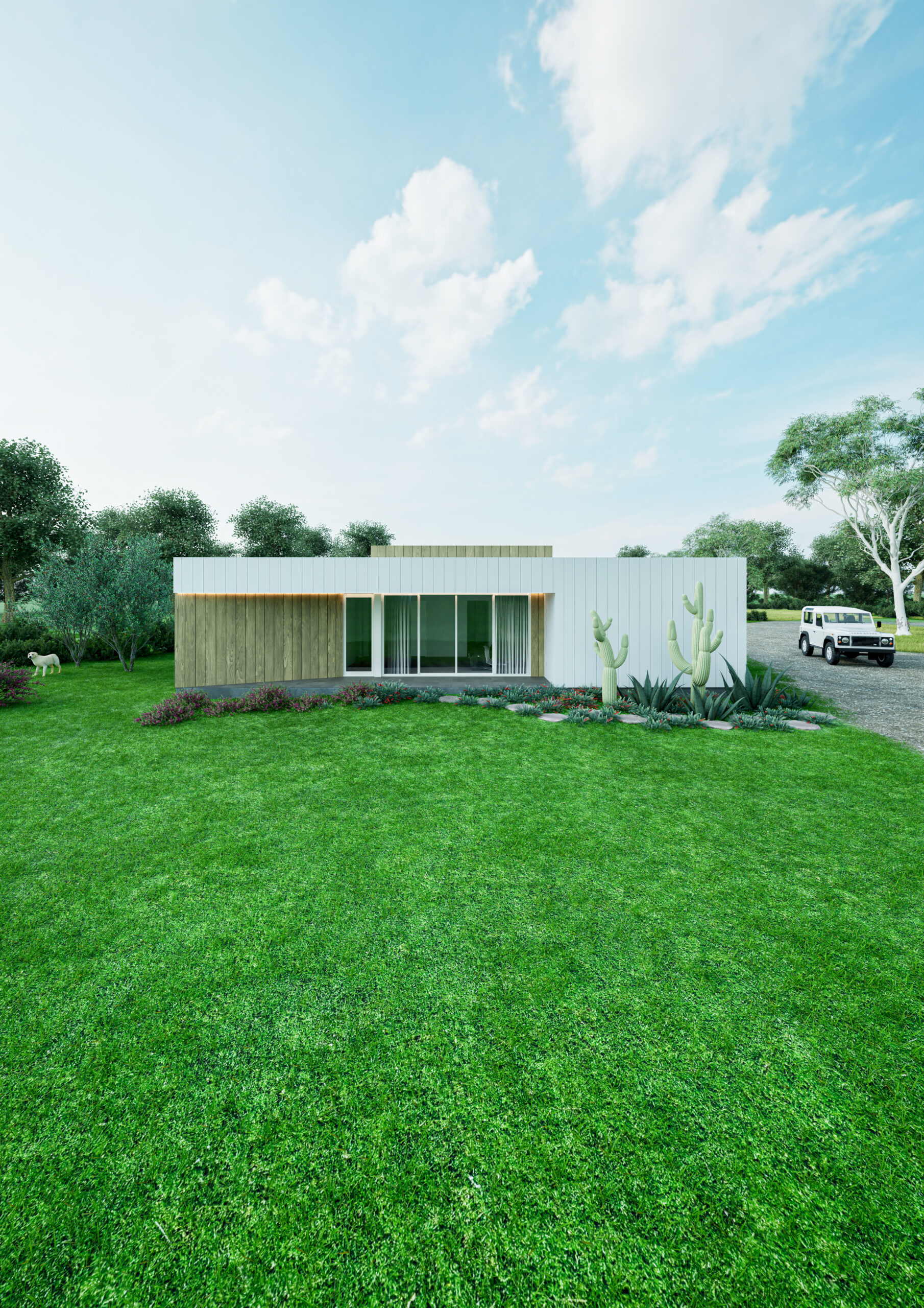 The Amara - Coastal Modular Home Design Elevation