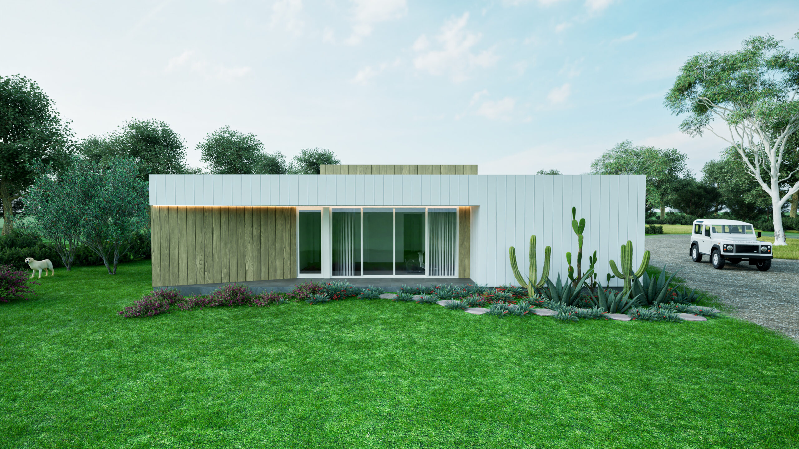 The Amara - Coastal Modular Home Design Elevation
