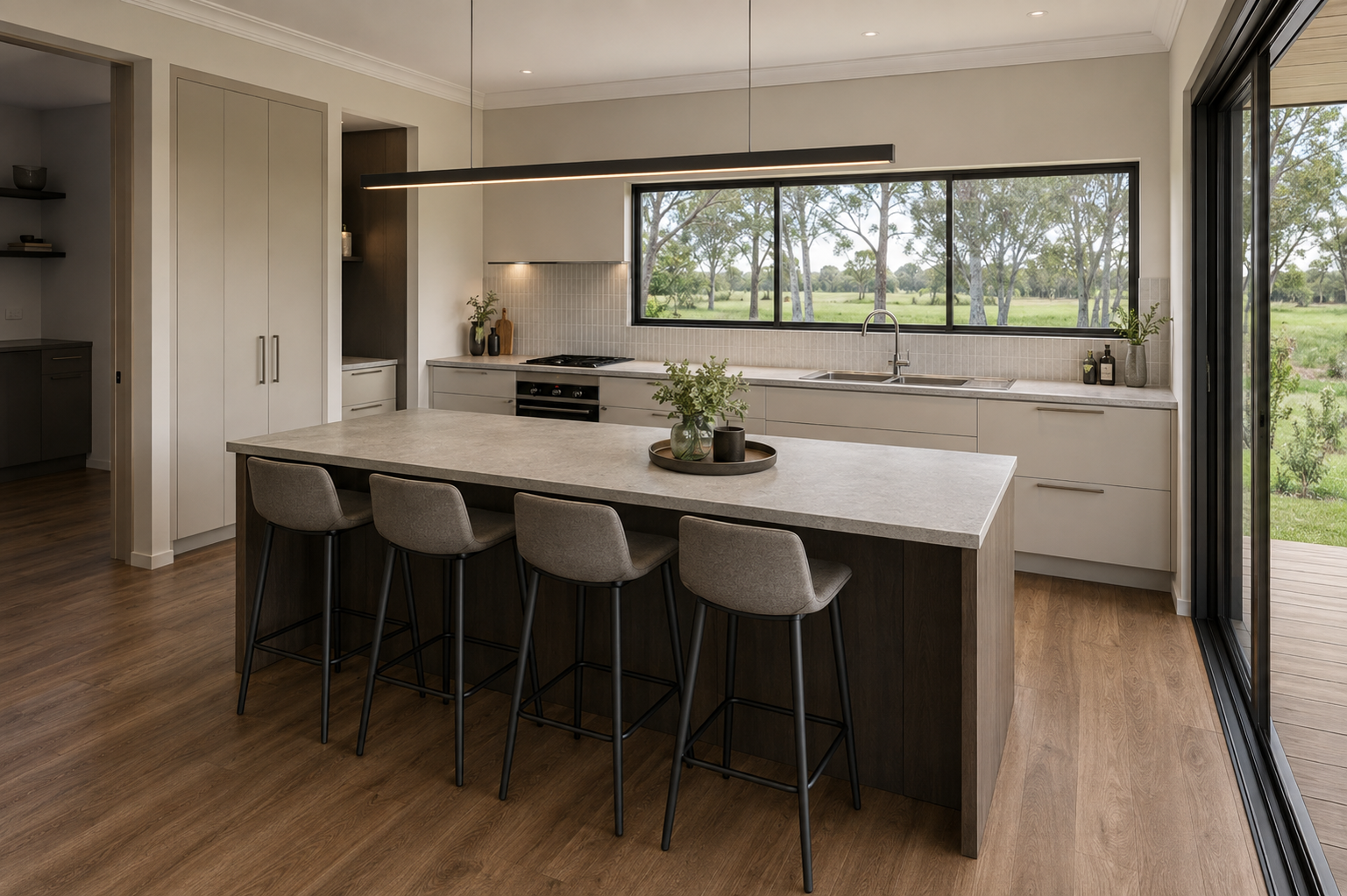 The View Kitchen Render