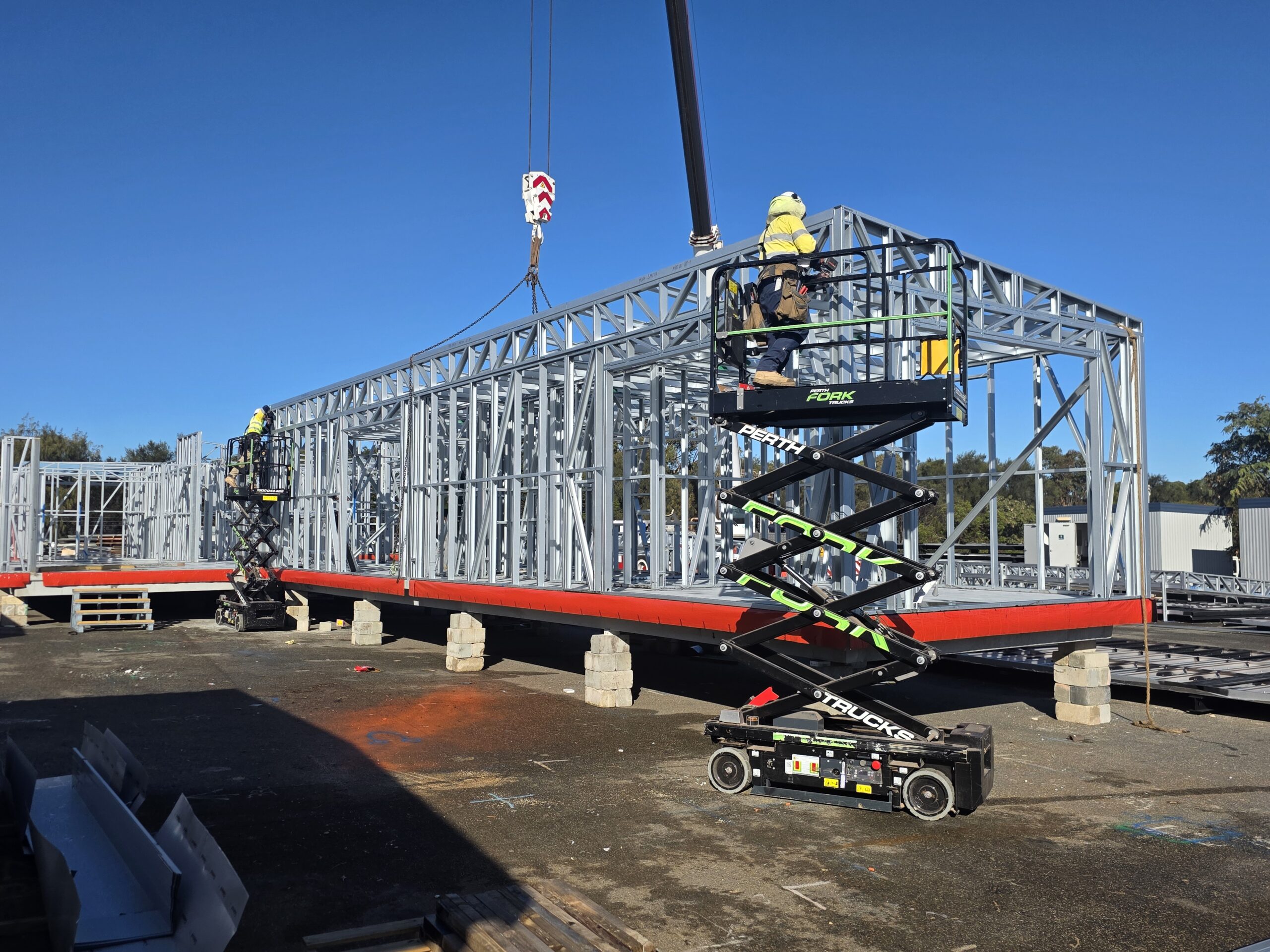 Engineered Steel Wall and Roof Frames