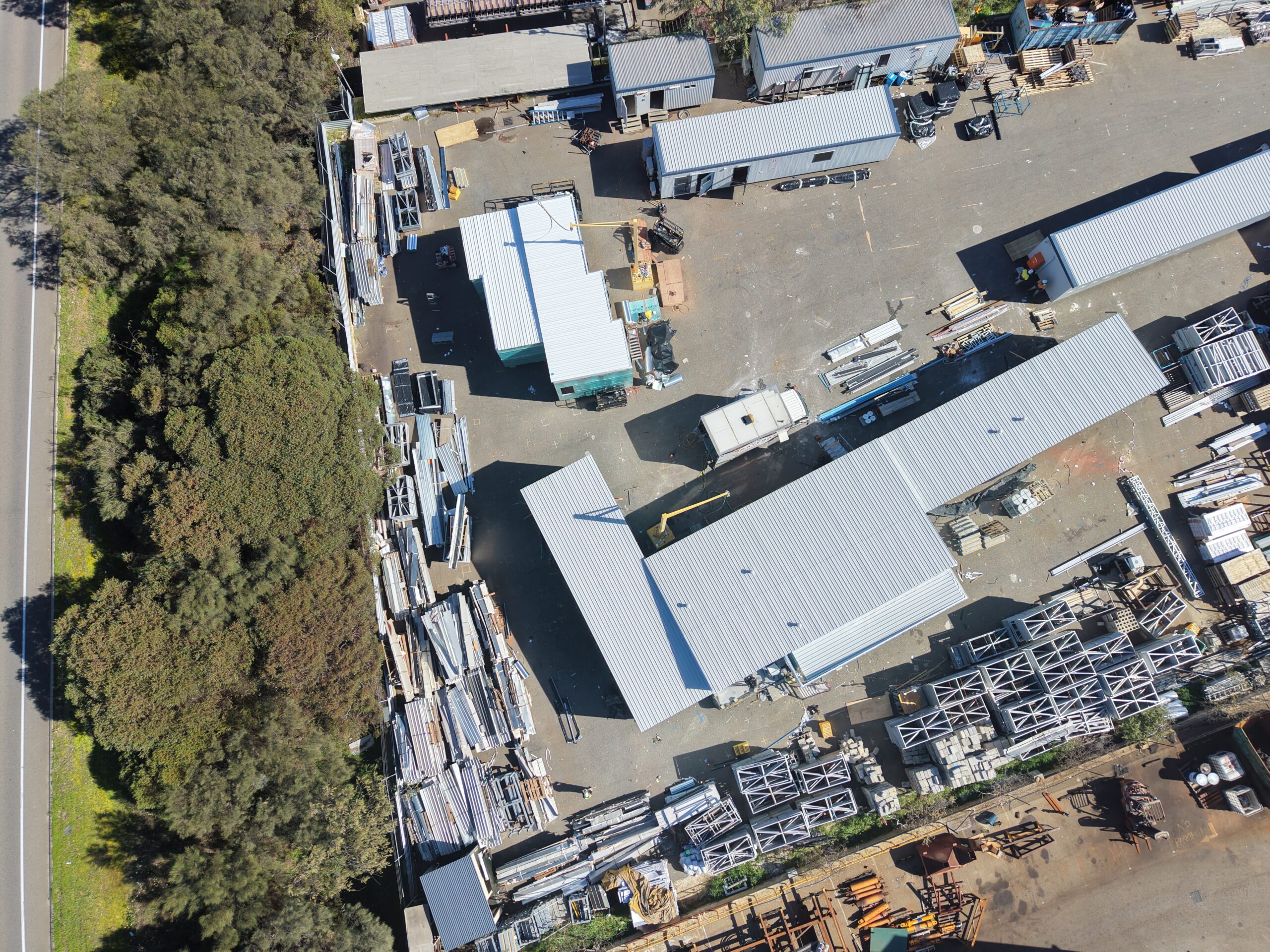 Client Homes in our manufacturing yard - Henderson