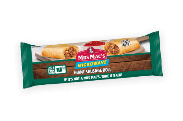 Microwave Giant Sausage Roll