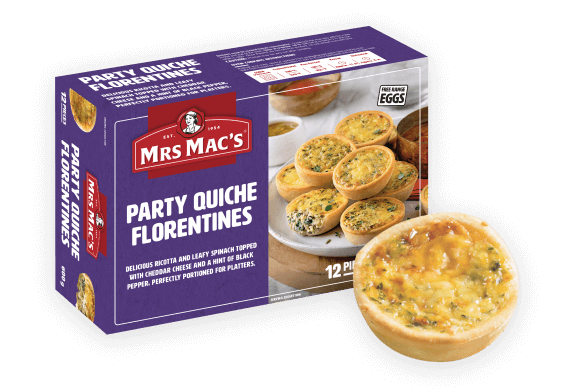 Party Quiche Florentines