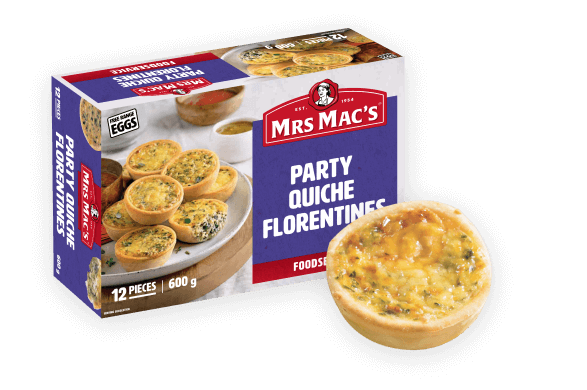Party Quiche Florentines – Foodservice