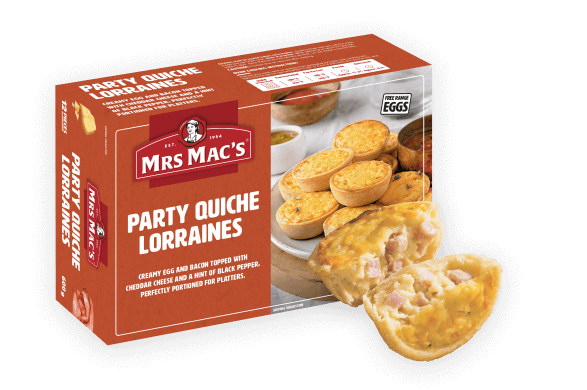 Party Quiche Lorraines