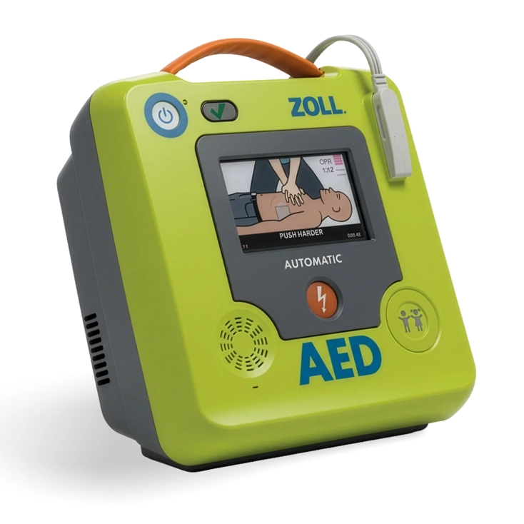 A ZOLL automated external defibrillator
