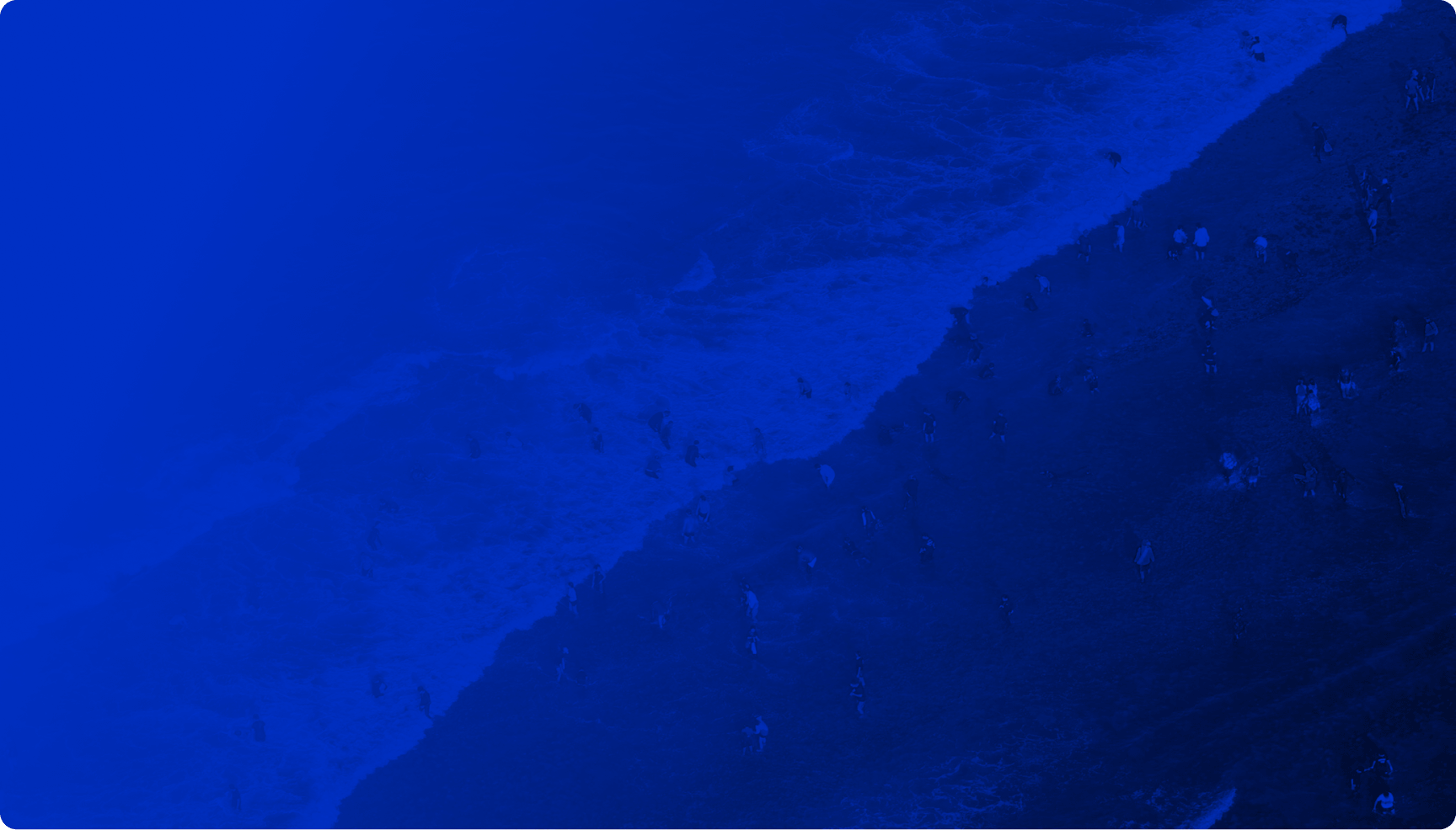 Deep blue ocean background