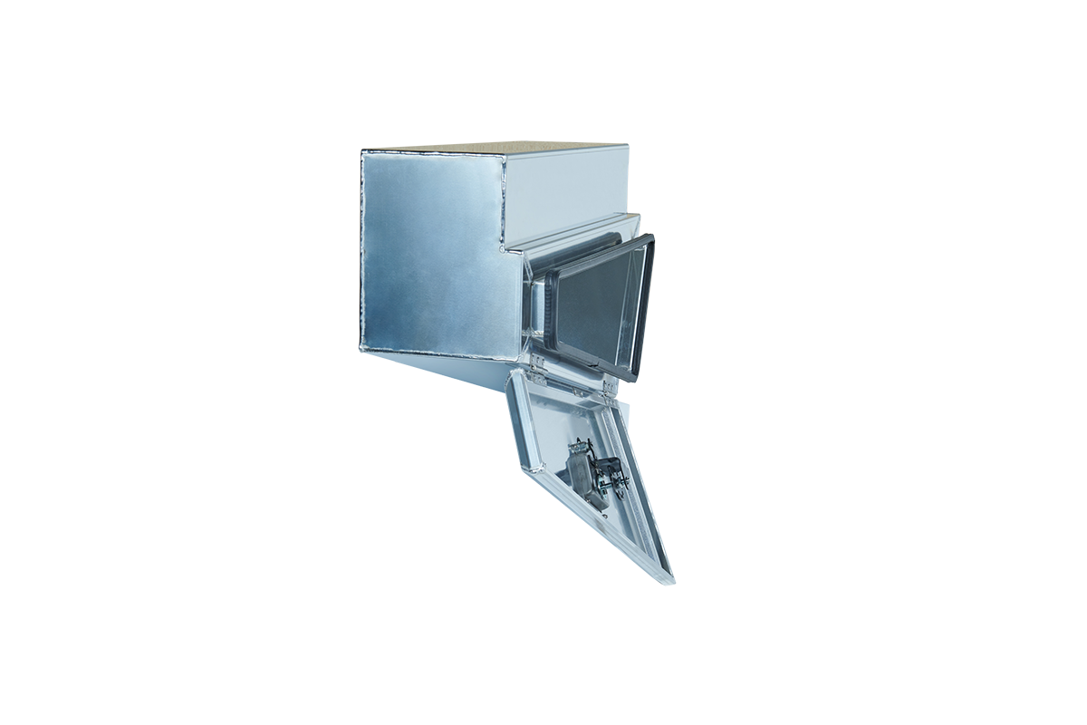 Tapered Under Tray - Aluminium - Left of Wheel
