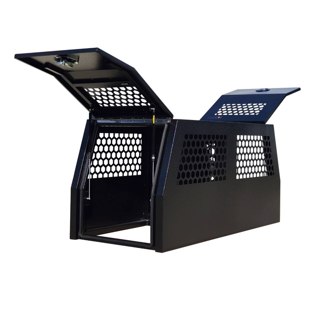 Full Dog Box - 1800x800mm - Black