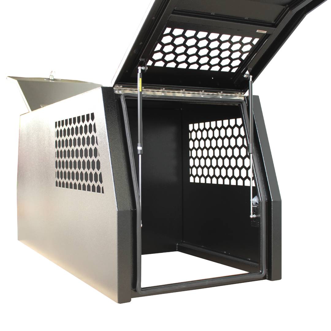 Half Dog Box - 1800x800mm - Black