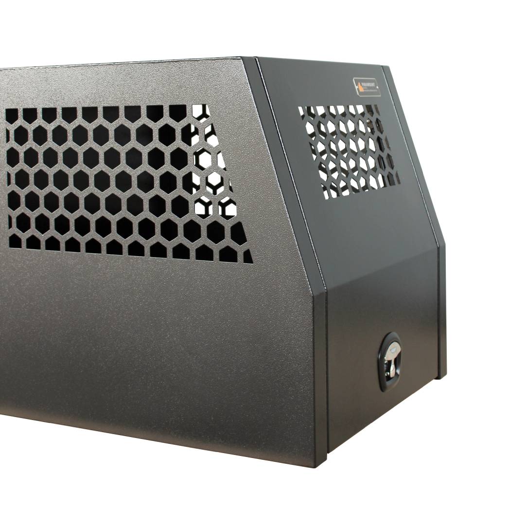 Half Dog Box - 1800x800mm - Black