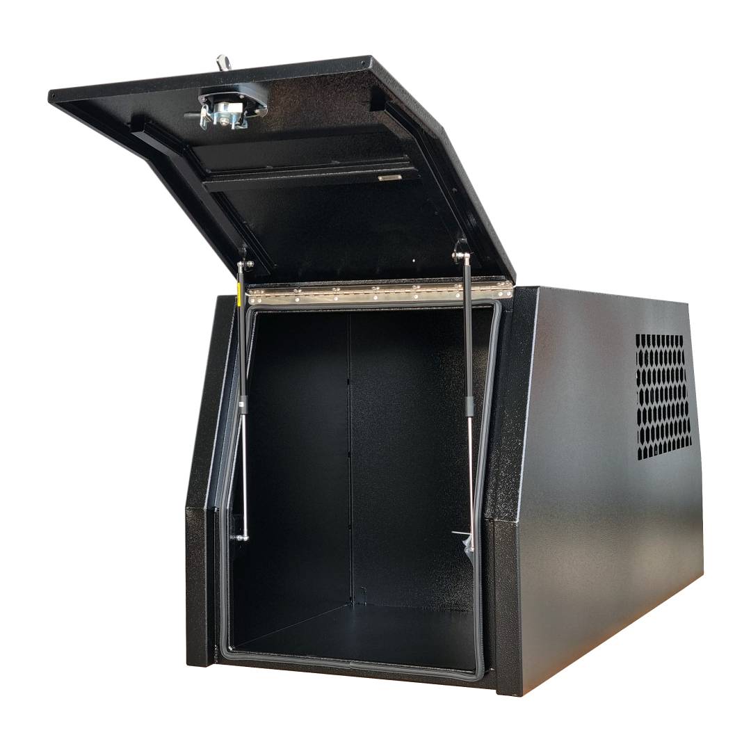 Half Dog Box - 1800x800mm - Black