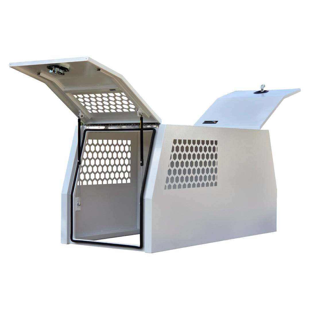 Half Dog Box - 1800x800mm - White