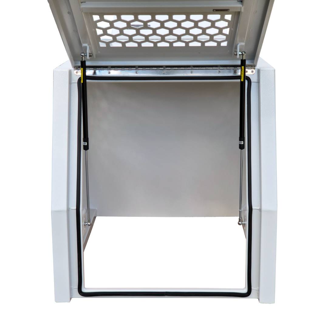Half Dog Box - 1800x800mm - White
