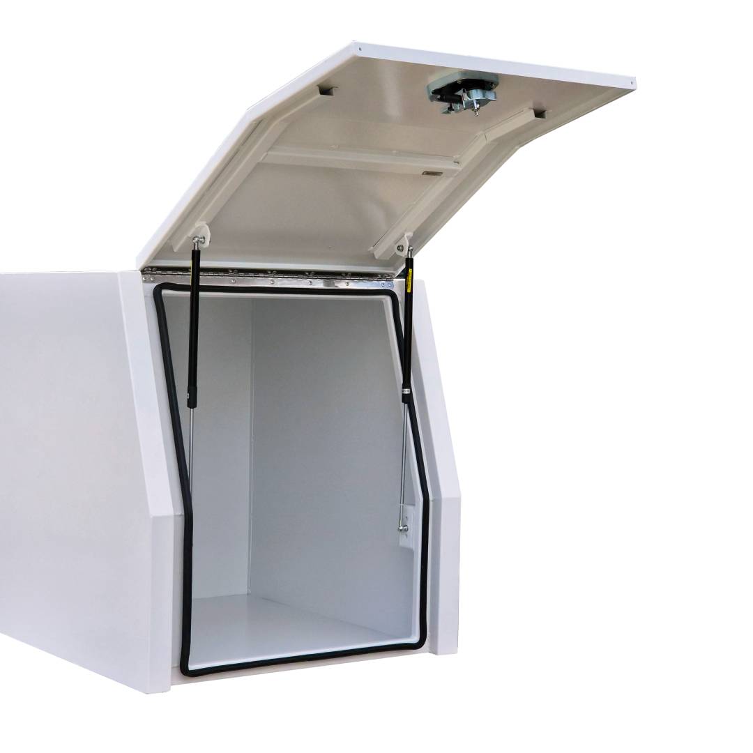 Half Dog Box - 1800x800mm - White