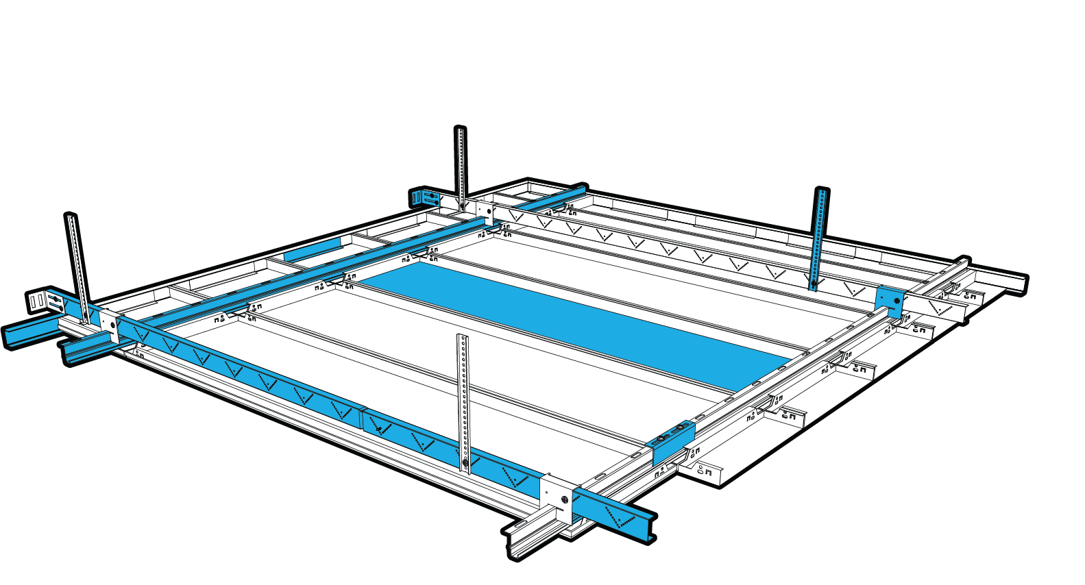 Acoustic Ceiling Rafts SAS Ceiling Rafts Progressive Materials WA