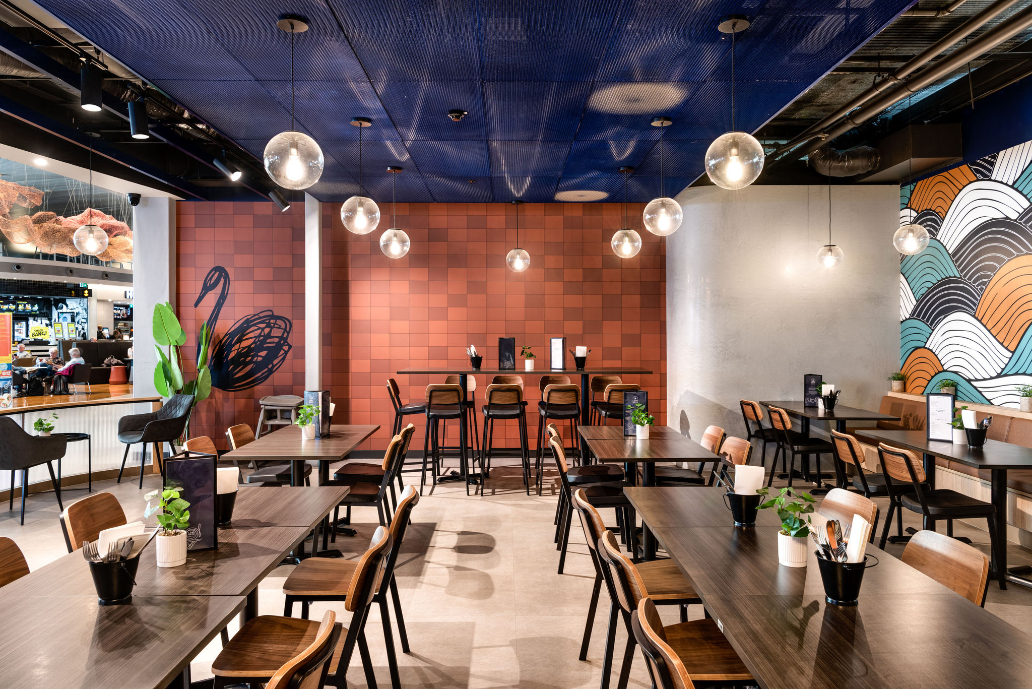 Expanded Mesh Metal Ceiling