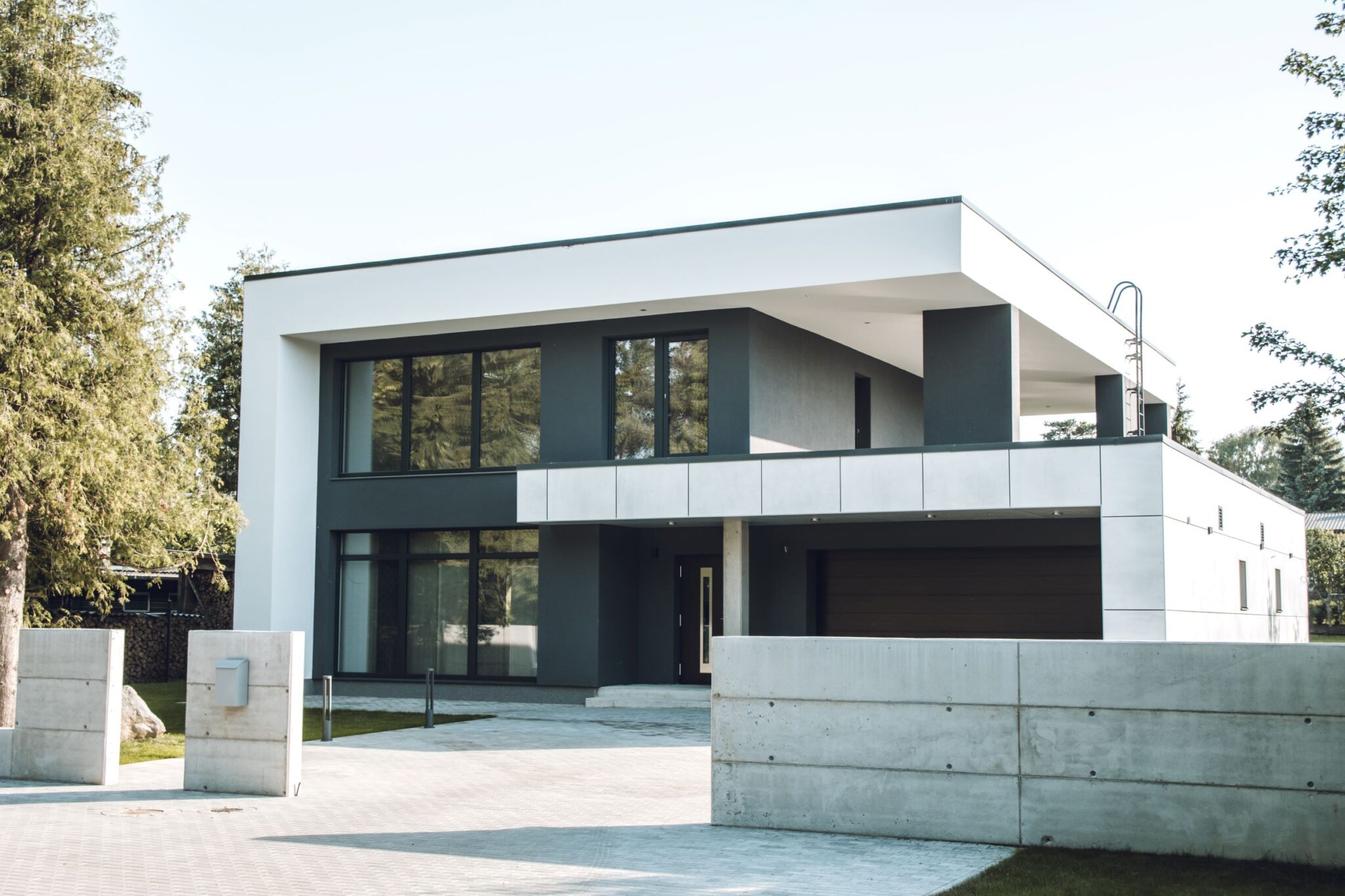 Luxury home build Equitone Cladding