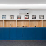 Mass-coloured MDF panel