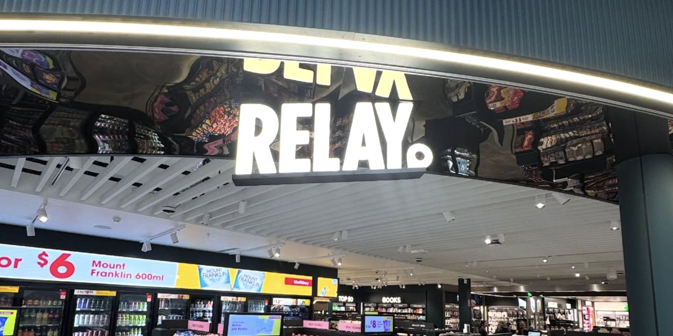 Relay Newsstand Perth Airport