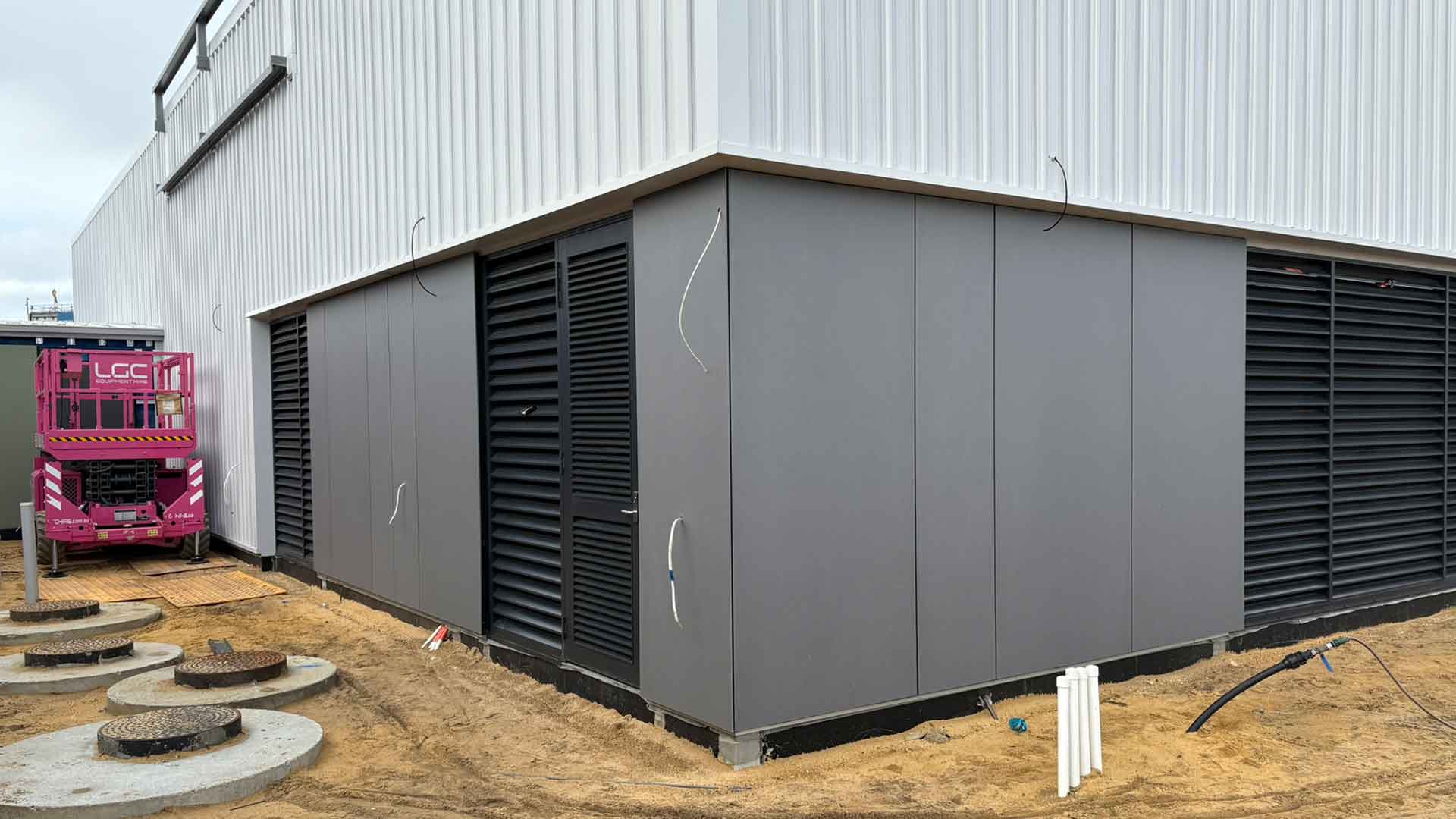 Kwinana Energy Transformation Hub Equitone Cladding Natura