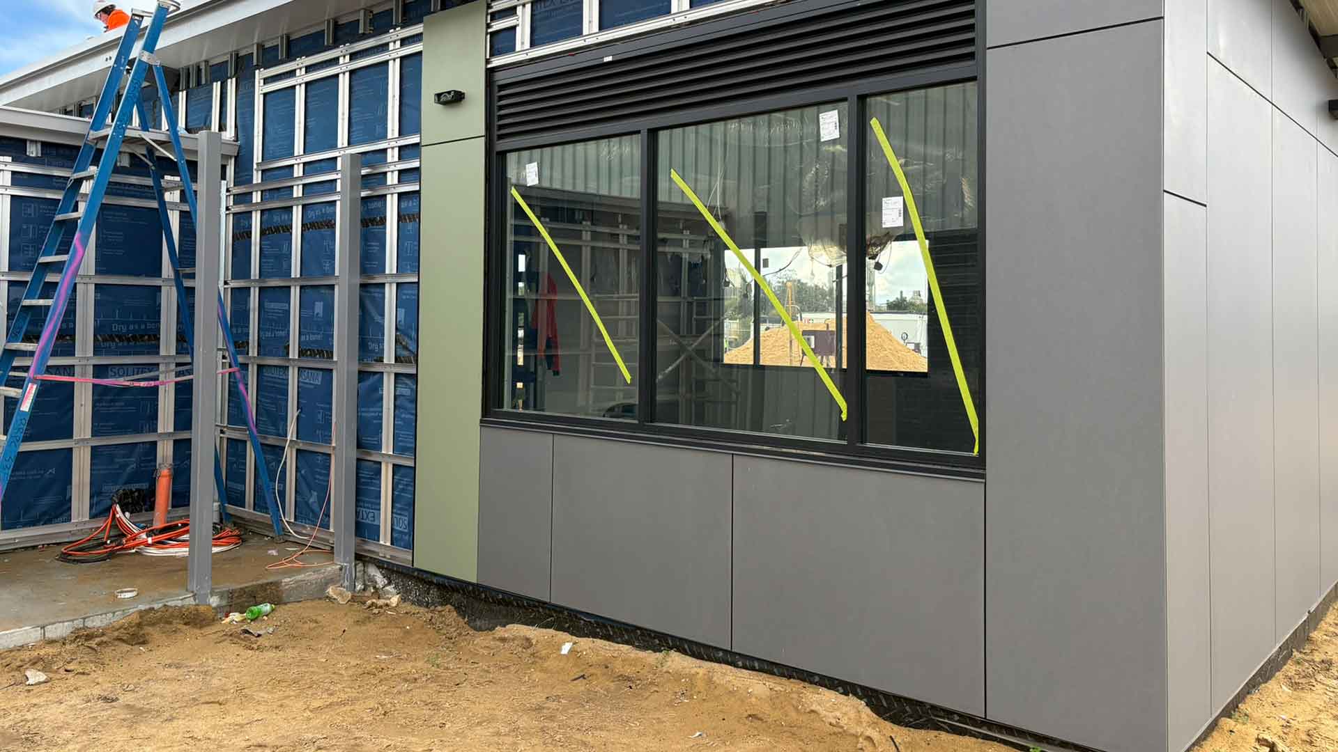 Kwinana Energy Transformation Hub Progressive Materials Facade Projcect