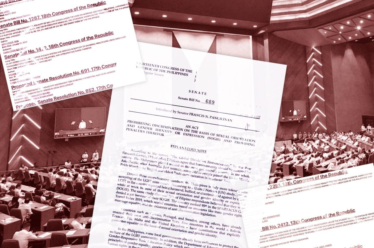 pending legislative bills senate congress