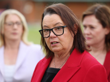WA Deputy Premier Rita Saffioti and Members of the WA Federal Labor team have held a press conference in Forrestfield. PIctured is MP Madeleine King