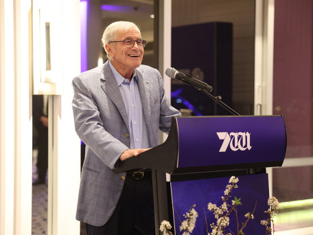 RTS dinner arrivals at Crown Towers Crystal Club. Kerry Stokes; Chairman, Seven West Media