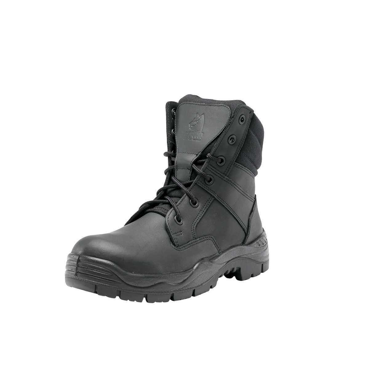 Leader Ladies LaceUp Water Resistant Work Boots Steel Blue