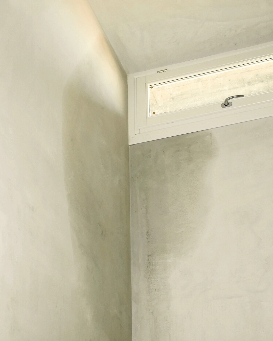 Damp patches or water pooling in unexpected areas