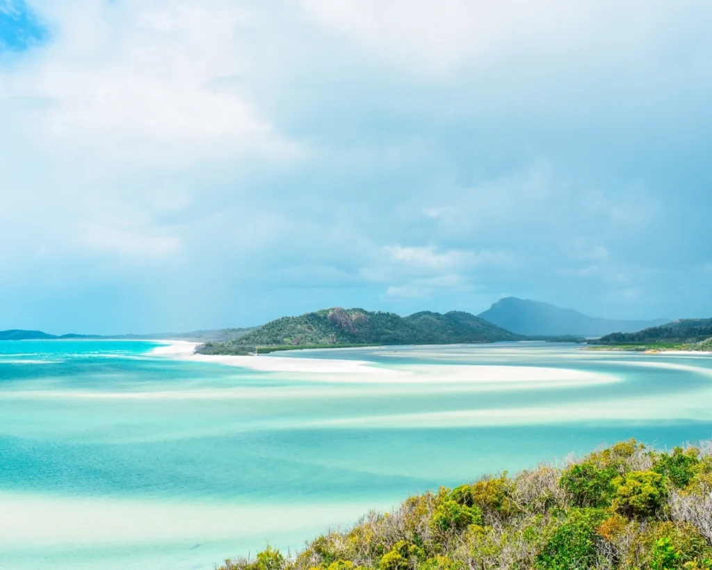 Whitsunday Islands off the coast of Queensland.