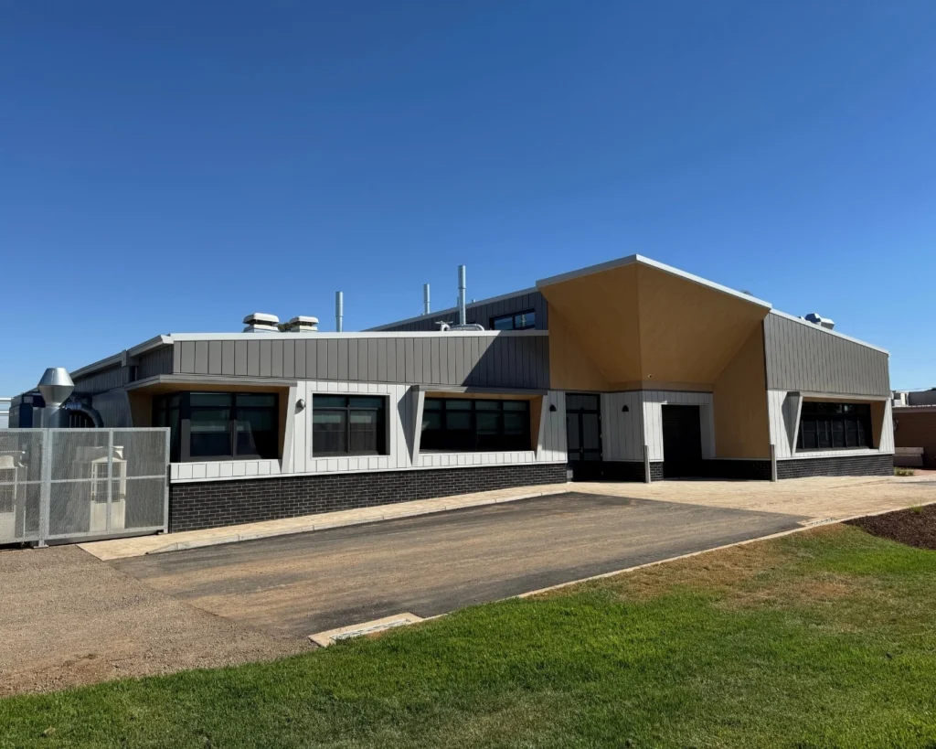 New classroom block at East Loddon College with the Termimesh System installed