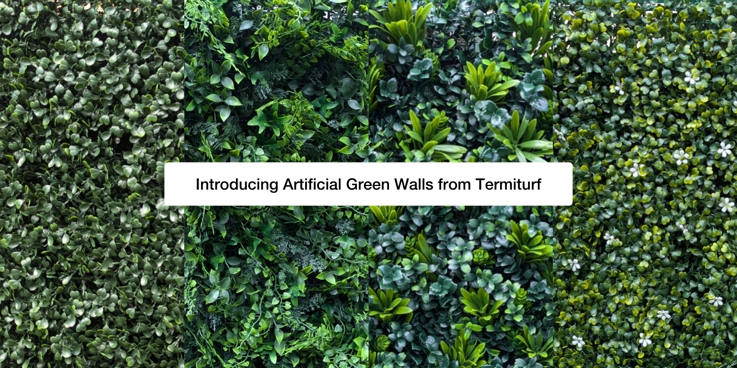 Introducing Artificial Green Walls from Termiturf Blog Feature Image