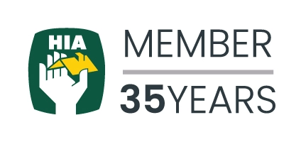 Housing Industry Association (HIA) 35 year membership logo